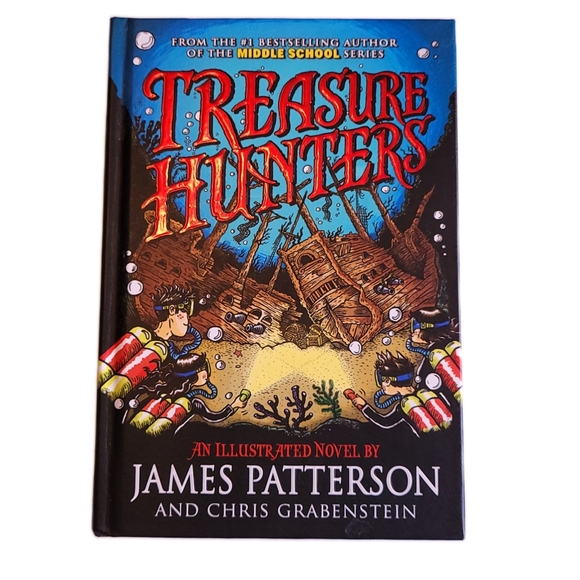 Treasure Hunters / James Patterson / 2 books / Children / Illustrated Novels - Picture 6 of 8